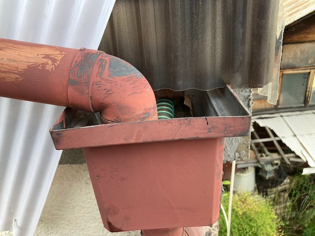 雨漏り想定箇所・排水箇所